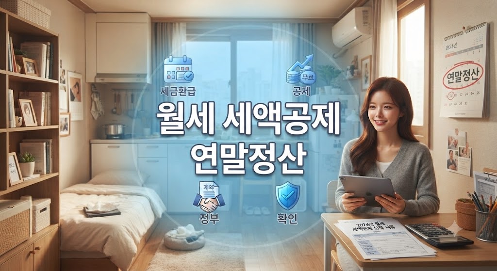 매달 월세내고 원룽에 살고 있는 여성