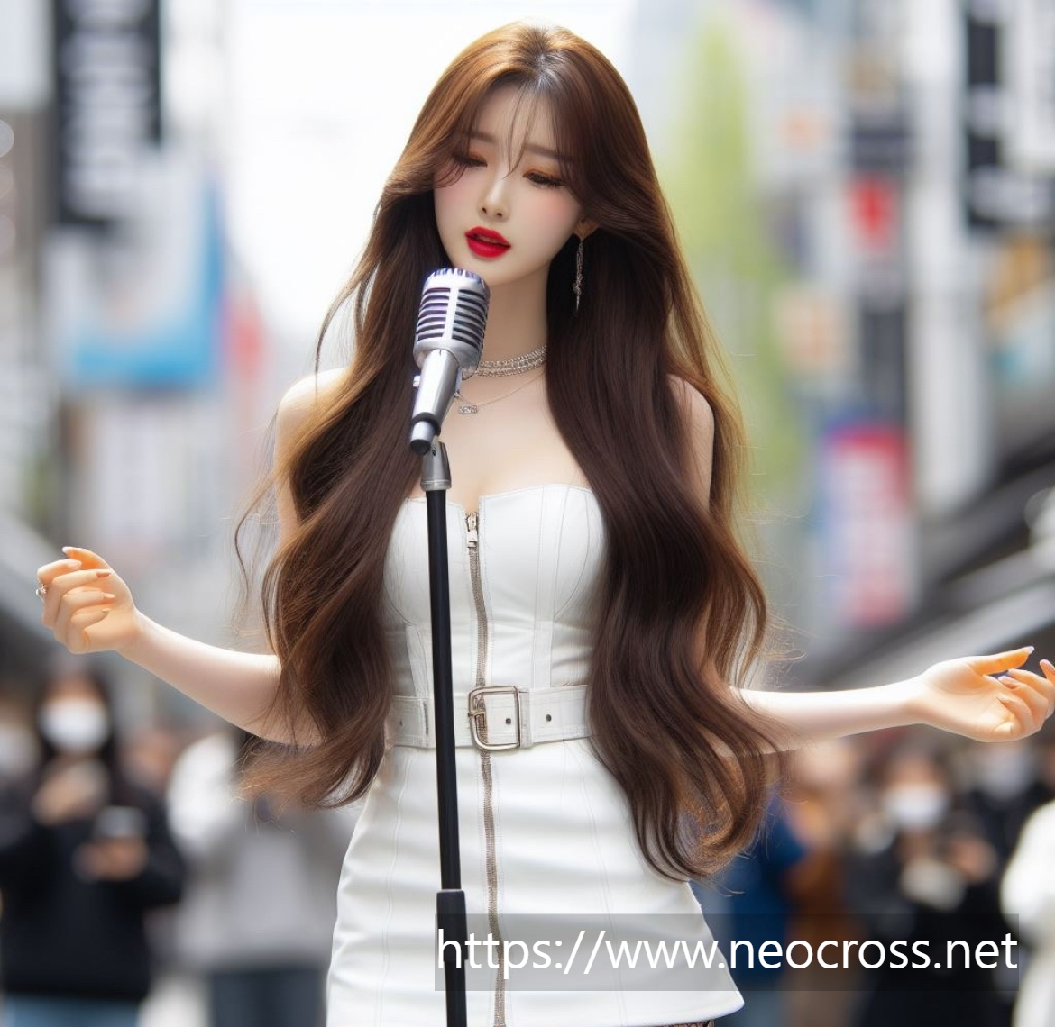 생성형AI 모델 빙(BING) copilot 걸그룹