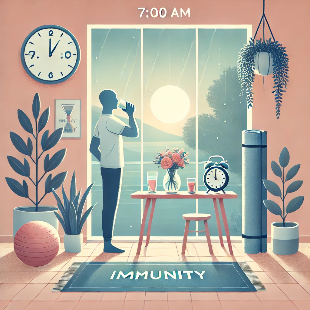 매일 아침 단 10분만 투자해도
면역력을 높이는 데 큰 도움을 줄 수 있다는 사실, 알고 계셨나요?