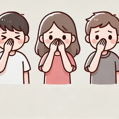 미세먼지로 인해 불편함을 느끼는 사람들