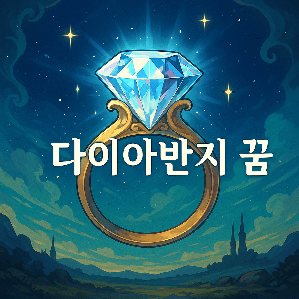 다이아반지 꿈