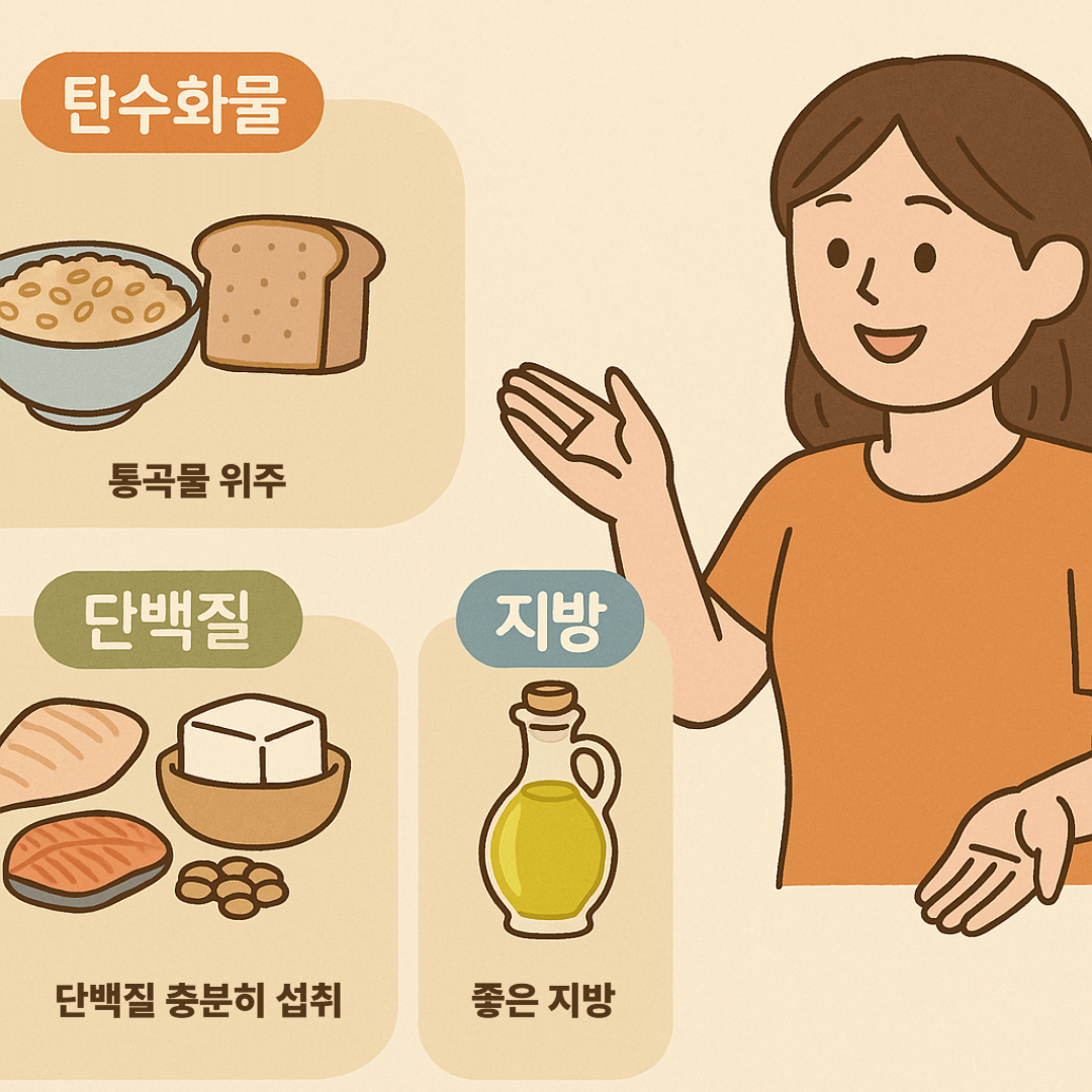 균형 잡힌 영양 섭취