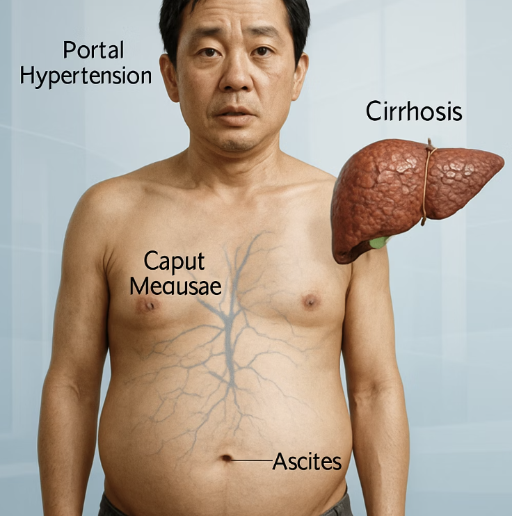 또 다른 원인, 문맥압 항진