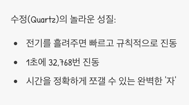 톱니바퀴의 한계, 그리고 ‘수정’의 등장