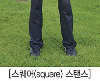 파크골프 샷 스탠스 정렬방법, 샷의 종류