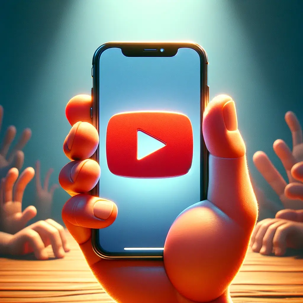 핸드폰 유튜브 보는 사람