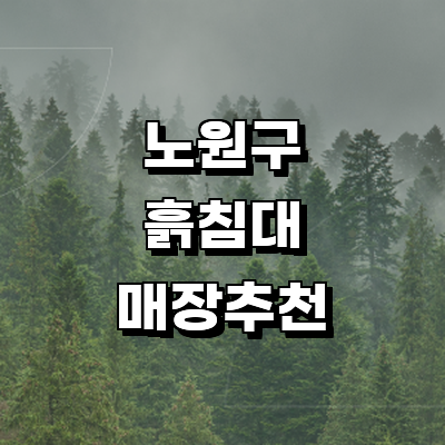 서울 노원구 흙침대