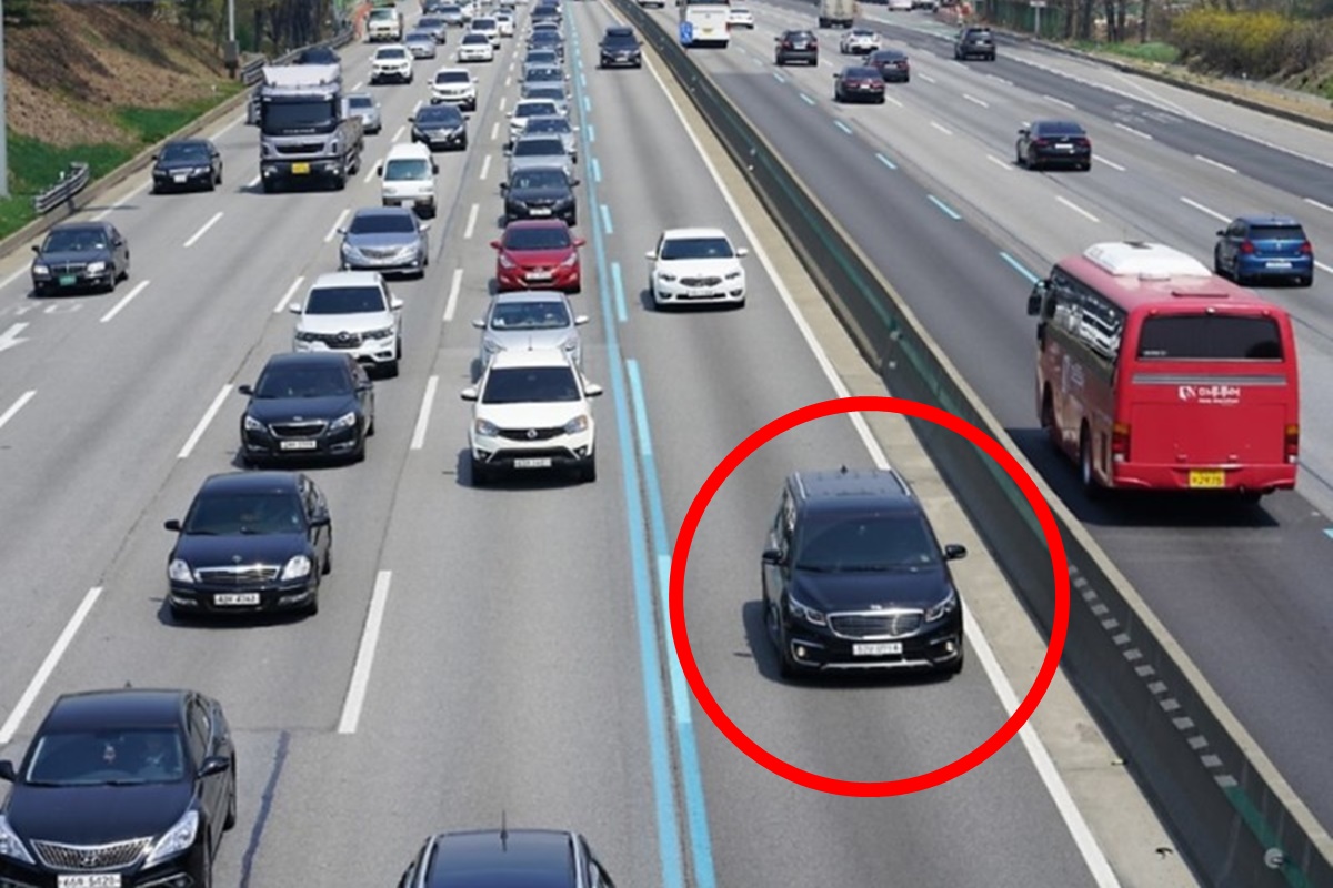 버스전용차선위반