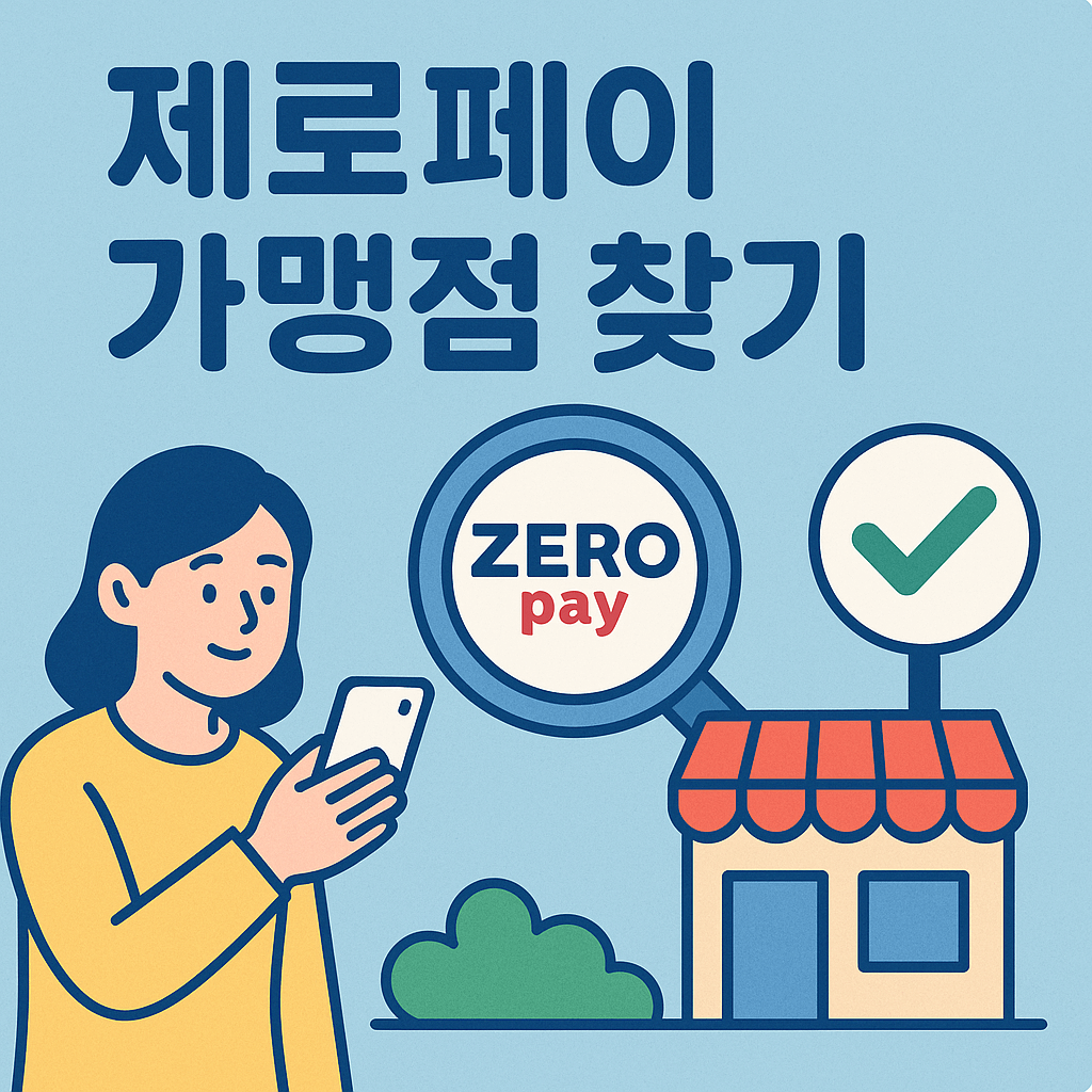 제로페이 가맹점 찾기
