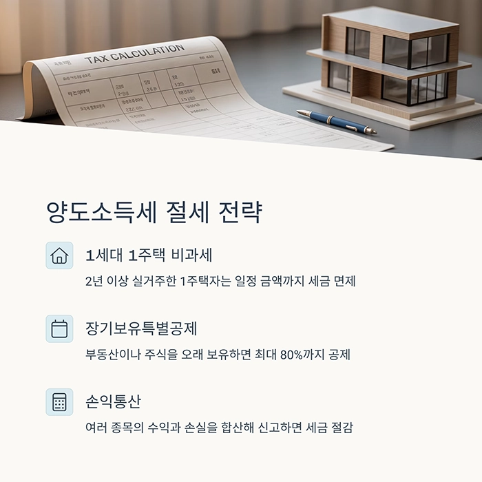 양도소득세 절세 전략