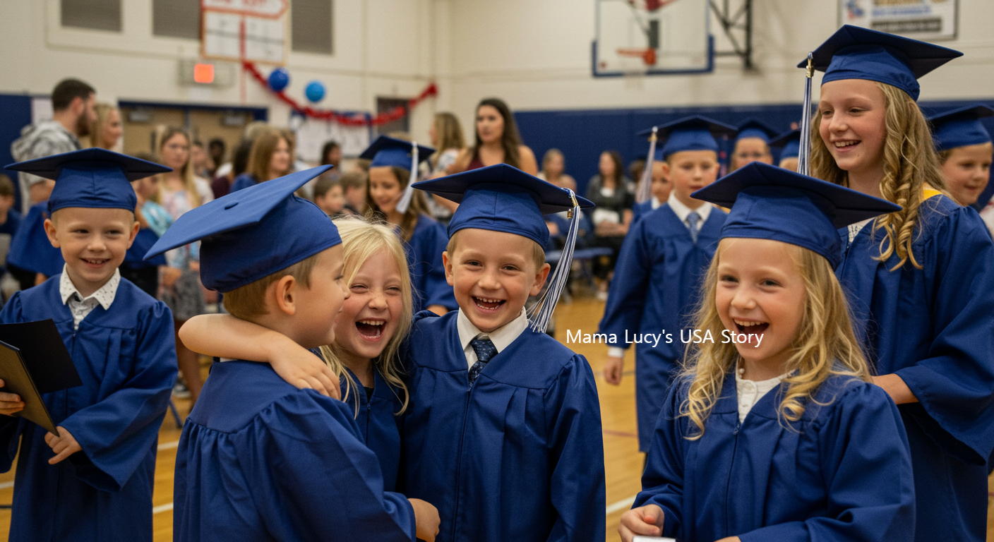 미국 초등학교 졸업식