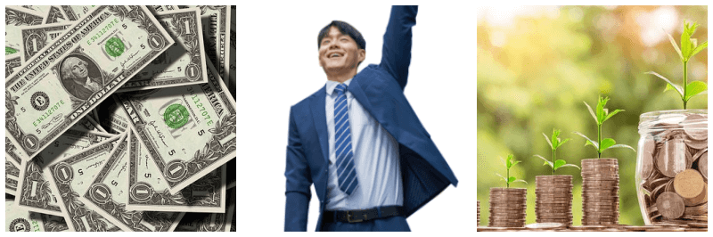 돈, 청년, 저축 사진