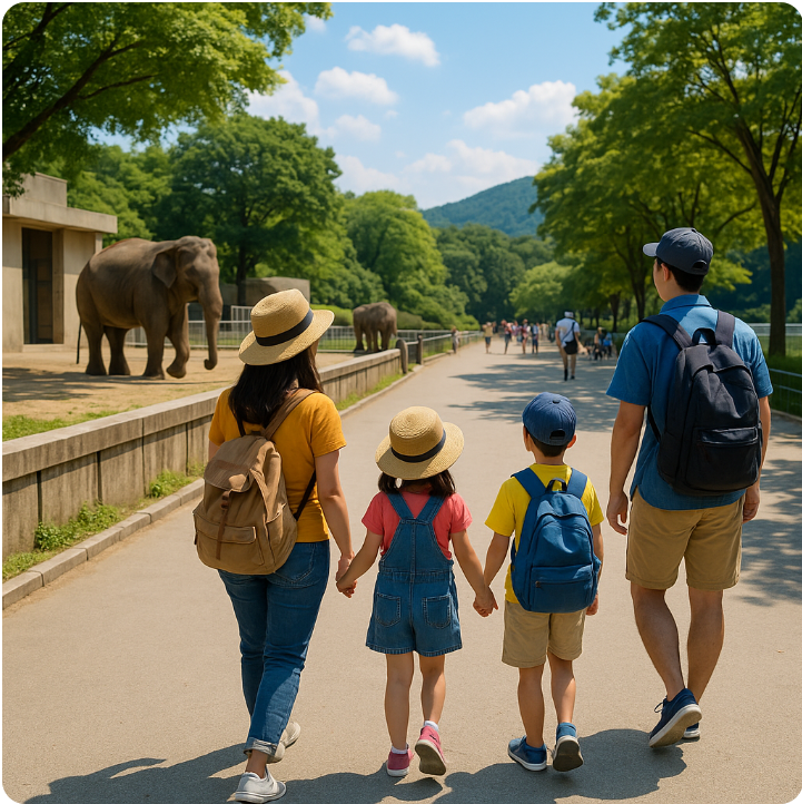 아이와 함께 서울대공원 여름 여행