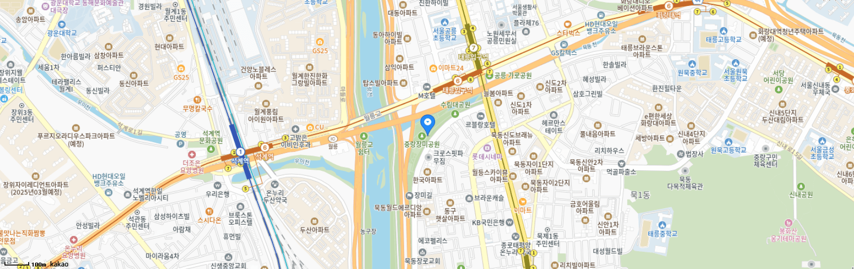 증랑장미축제 오시는 길