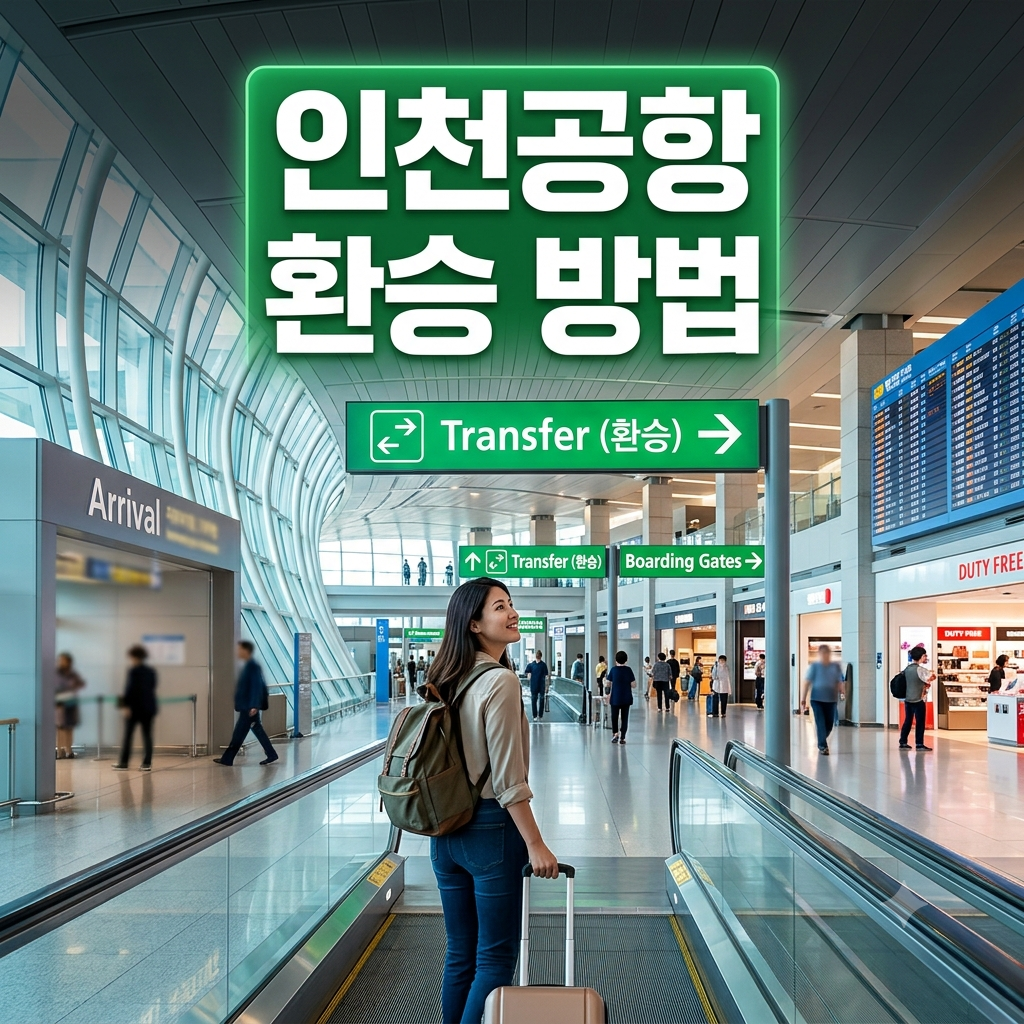 인천공항 환승 방법