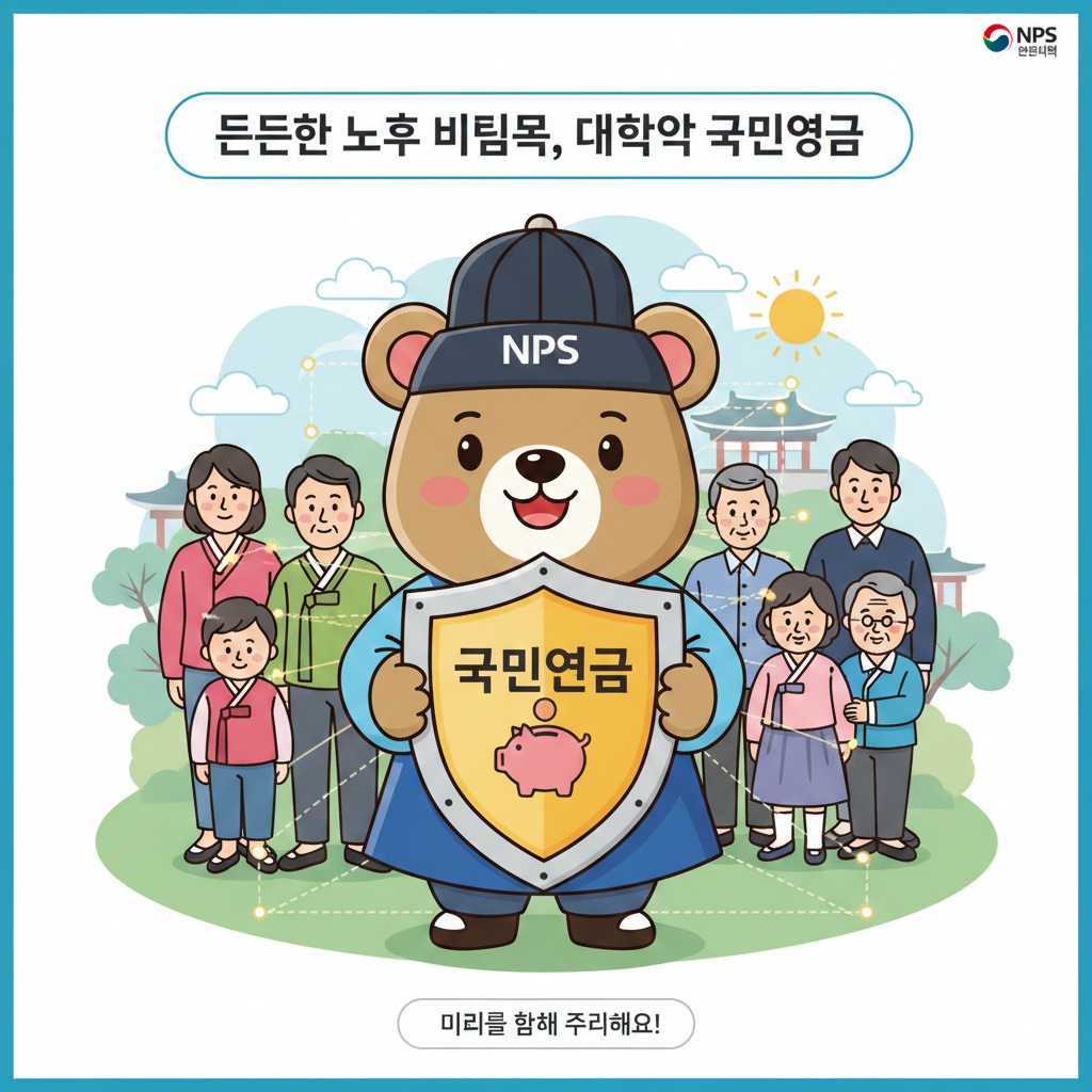 국민연금 관련사진 (Ai기술)