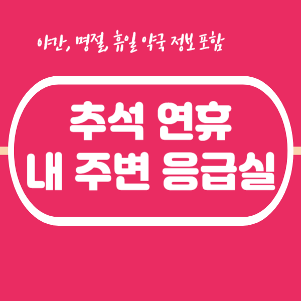 응급실 찾기