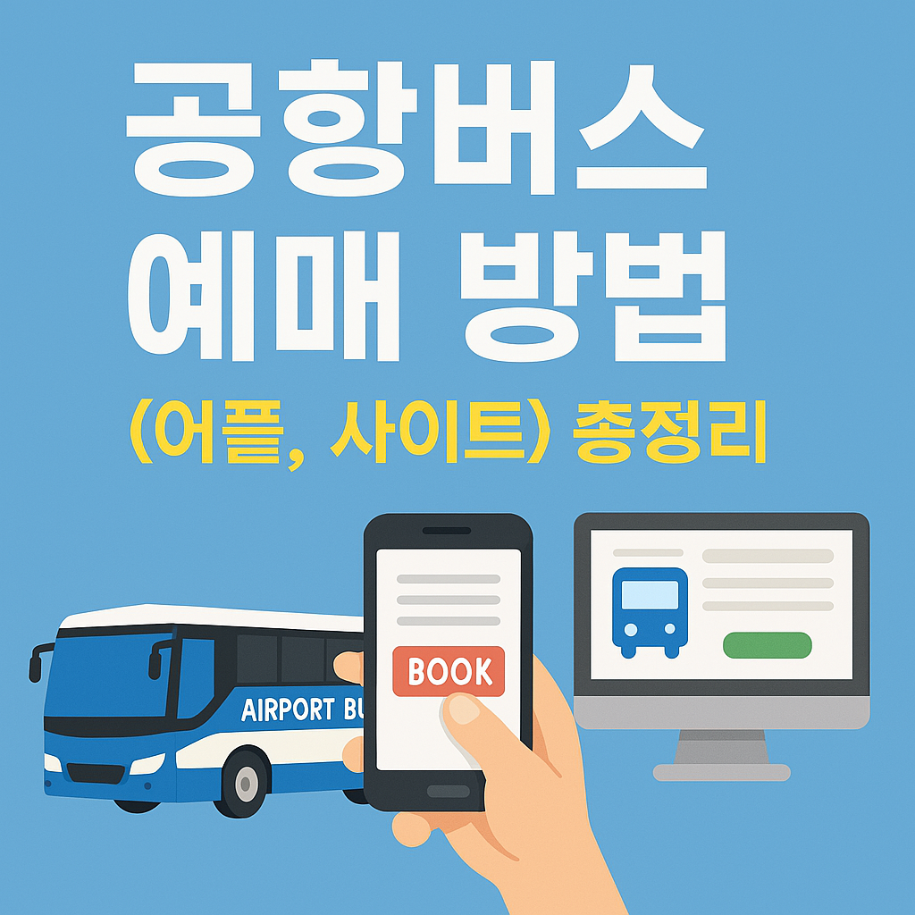 공항버스-예매방법-총정리
