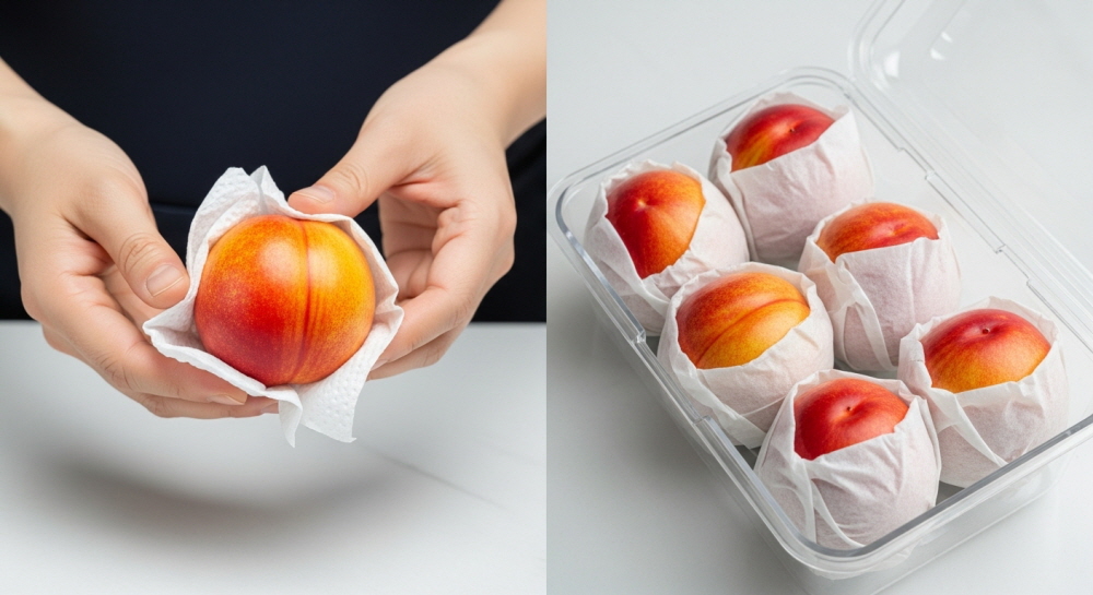 천도복숭아 후숙 기간