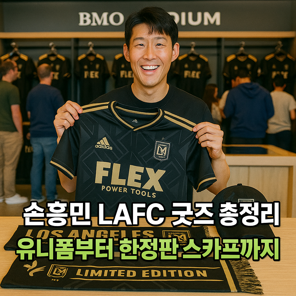손흥민 LAFC 굿즈 종합정리