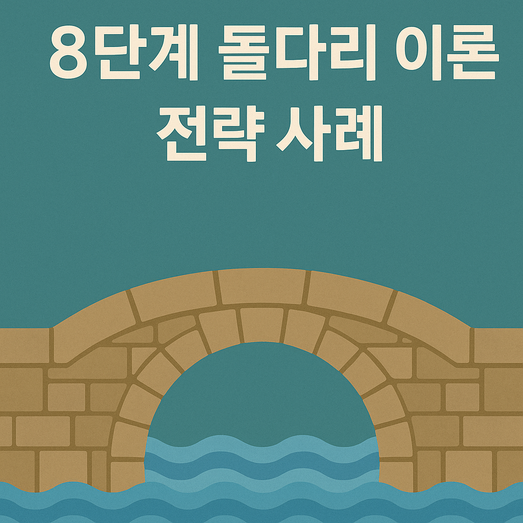 8단계 돌다리 이론 전략 사례