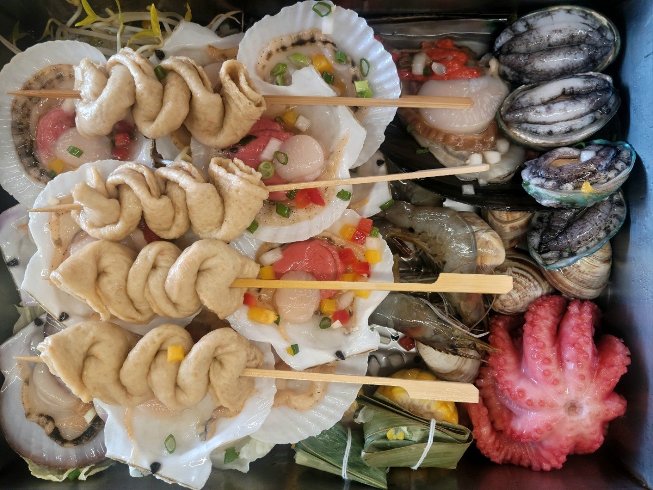 묵호항 동해가리비