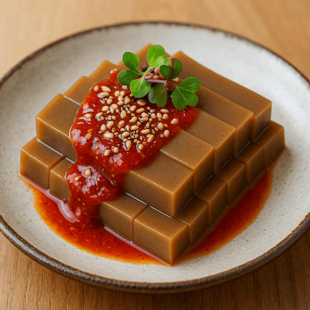 도토리묵 양념장 황금레시피, 도토리묵 맛있게 먹는 법, 도토리묵 다이어트, 묵밥 양념장, 상큼한 묵 반찬, 간단한 묵요리