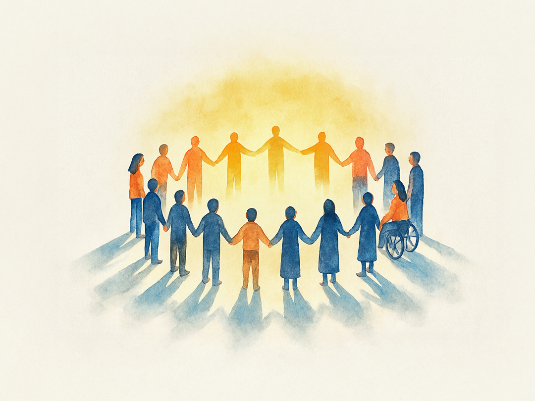 25년 12월 11일 말씀 카드 성경구절 : 내가 네 오른손을 붙잡아 주고 있다. (이사 41,13)