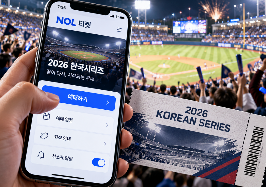 한국시리즈 티켓 예매 일정