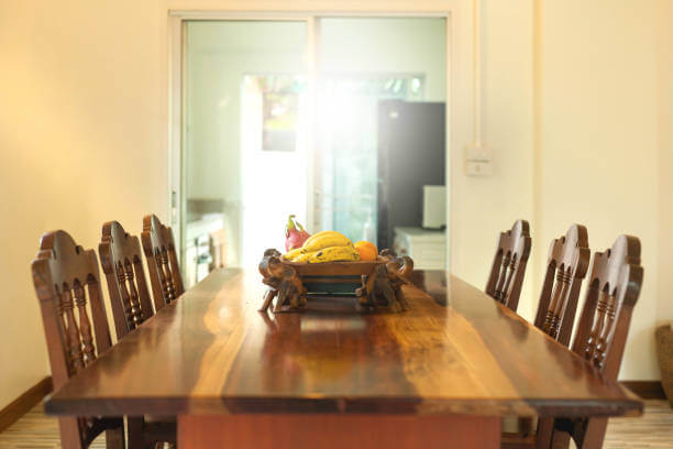 가정용 원목식탁 사진