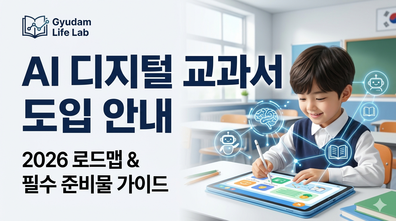 AI 디지털 교과서 도입 안내 및 학부모 필수 준비물 가이드