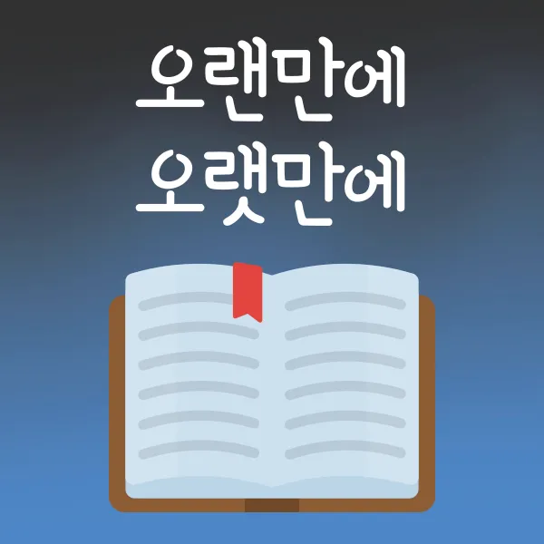 오랜만에 대문
