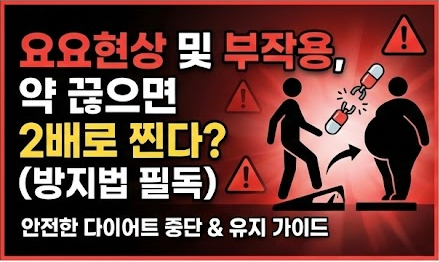 요요현상 및 부작용