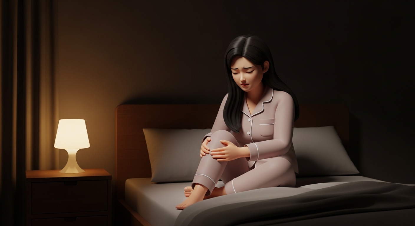 연관통, 무릎물혹