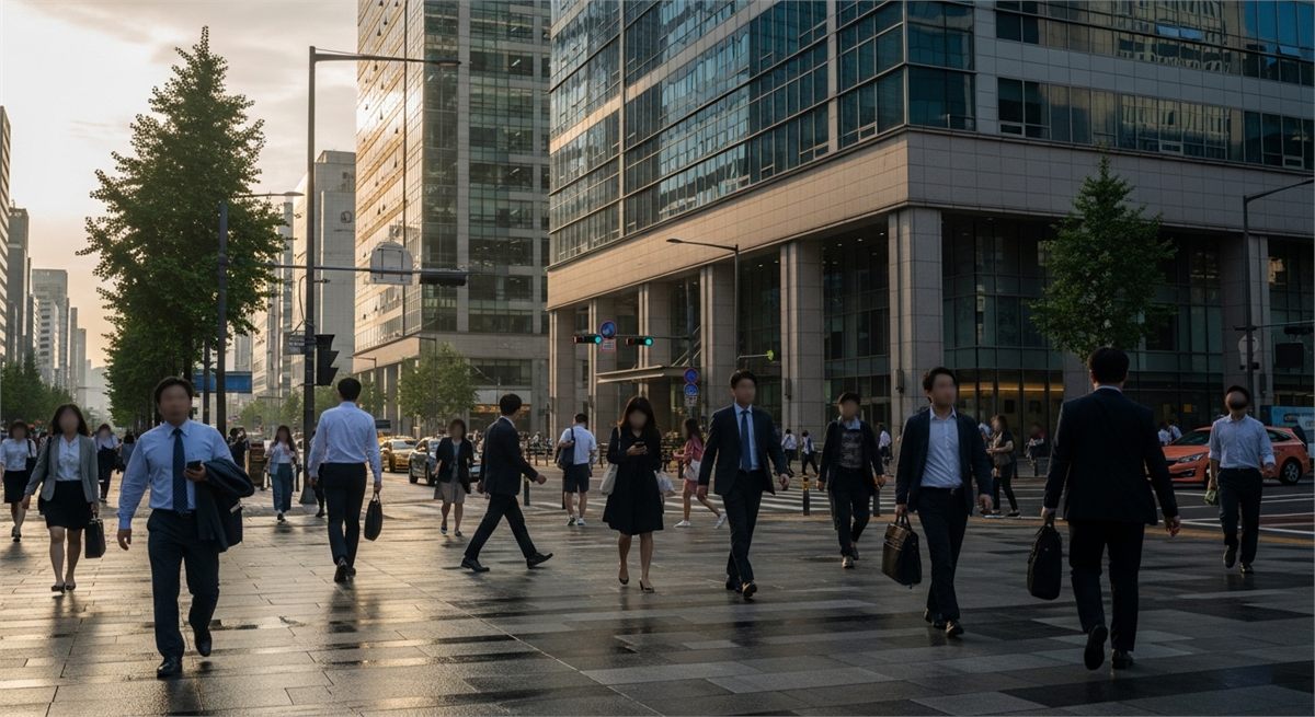 금융권 파장과 업계 영향을 상징하는 도심 전경