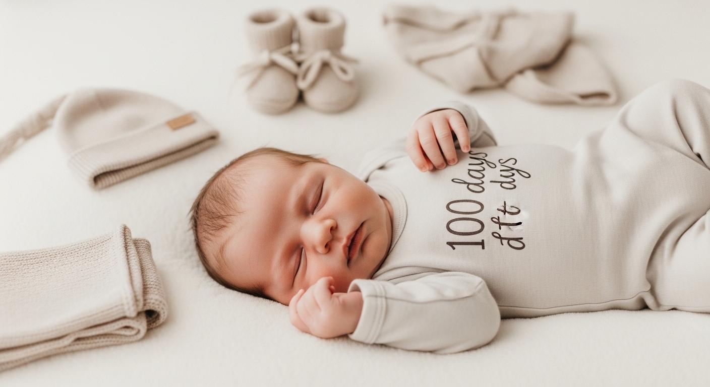 신생아 100일 옷