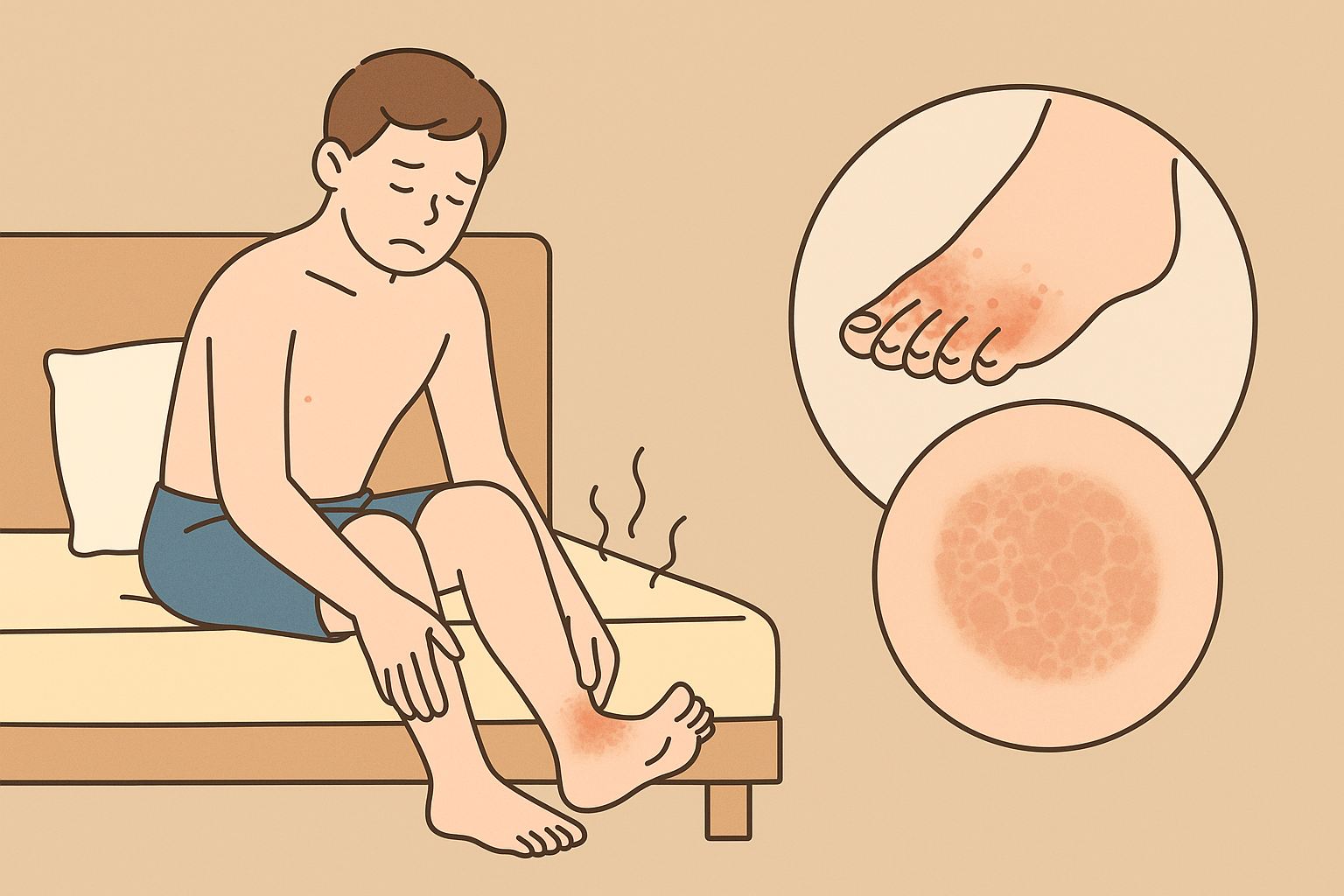 피부질환관리 곰팡이관리 습도관리