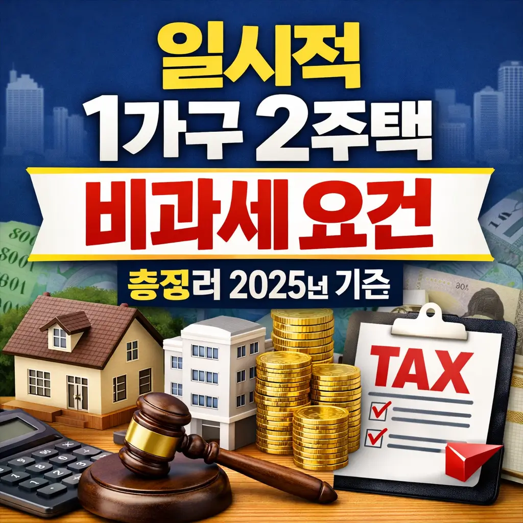 일시적 1가구 2주택 비과세 요건