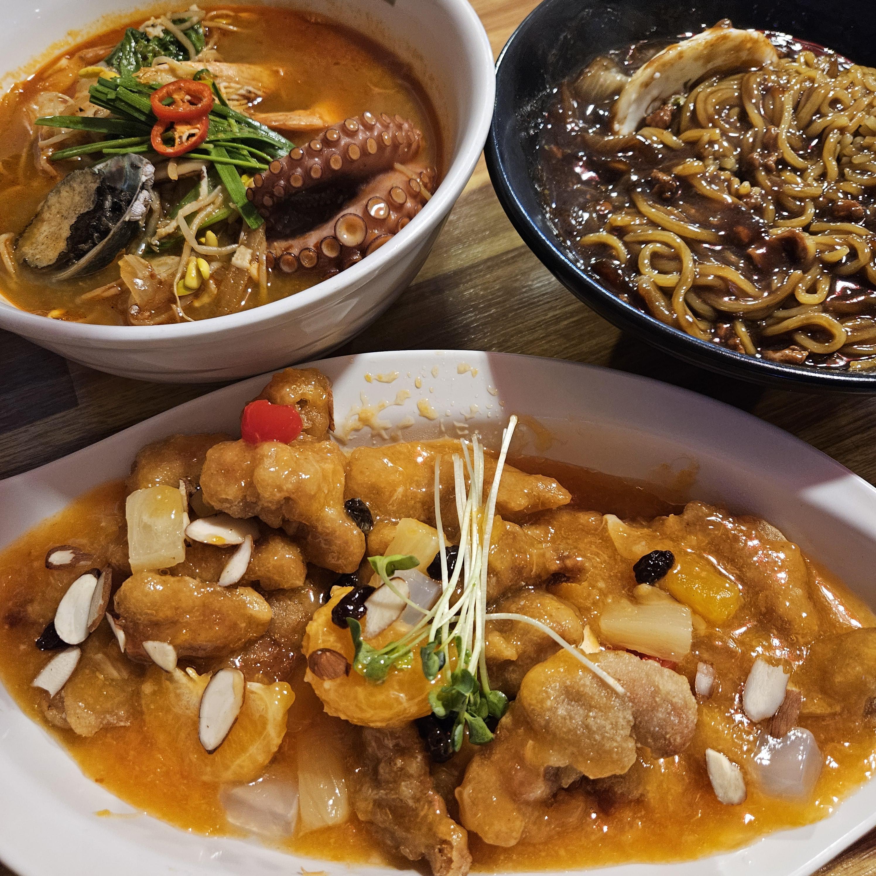제주 협재 맛집 면차롱 감귤탕수육 문어해물짬뽕 흑돼지짜장면 중식 맛집