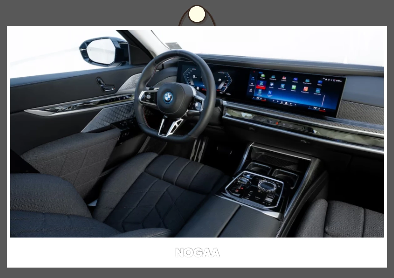 2024 BMW i7 M70 내부 디자인