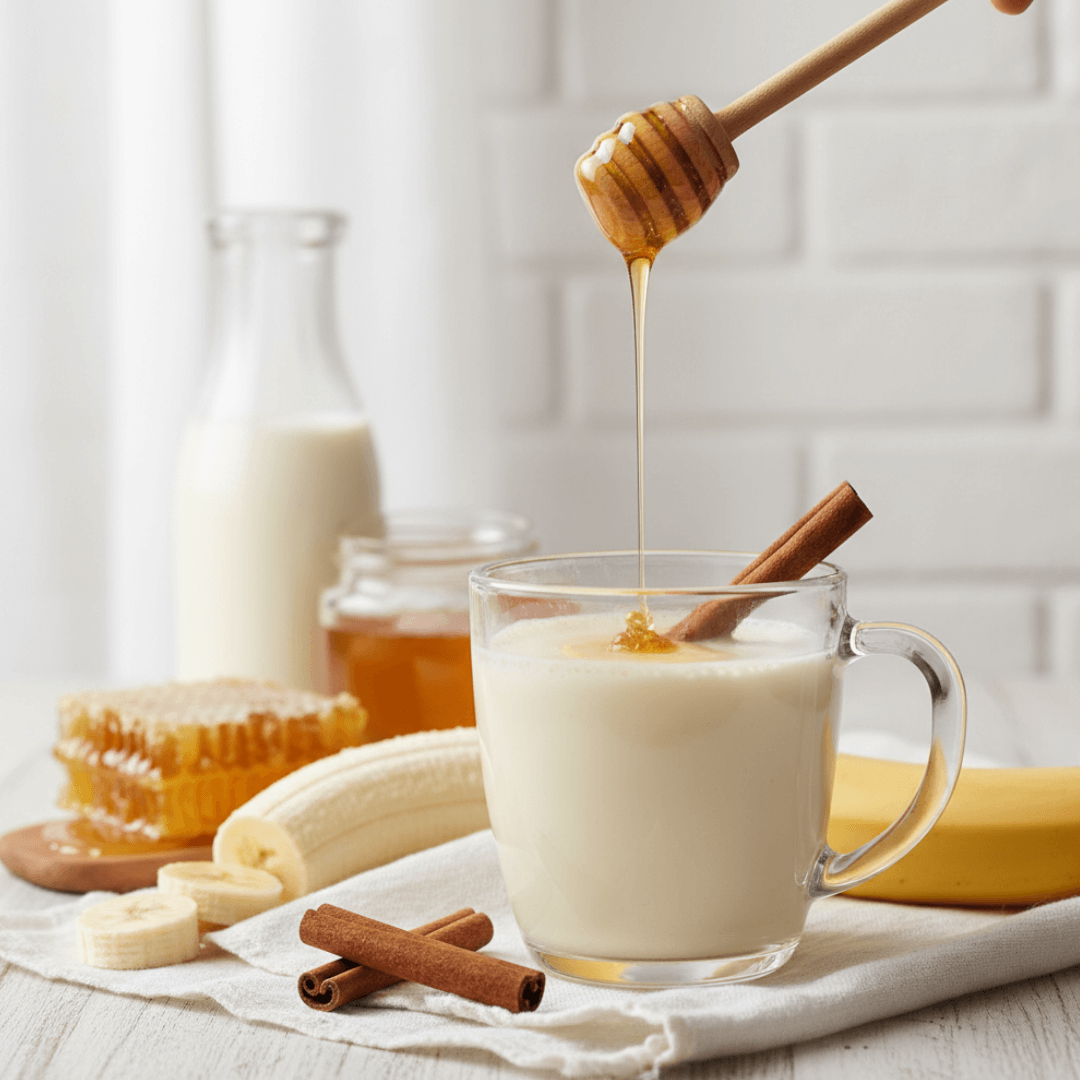 음식궁합(따뜻한 부드러움 + 편안한 단맛)ㅣ우유와 꿀의 음식 궁합 &mdash; 따뜻한 부드러움 속에 은은한 단맛이 스며드는 &lsquo;편안한 휴식의 식사&rsquo;