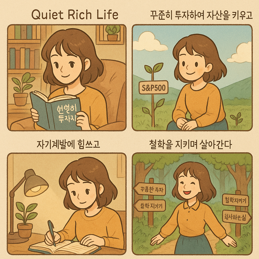 부자의 철학을 내 삶에 내재화하는 현실적이고 구체적인 방법