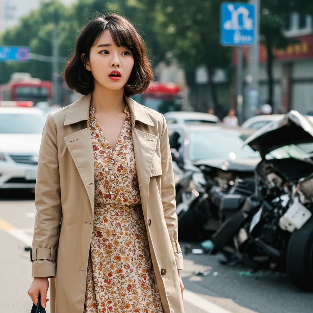 교통사고_당황한 당사자
