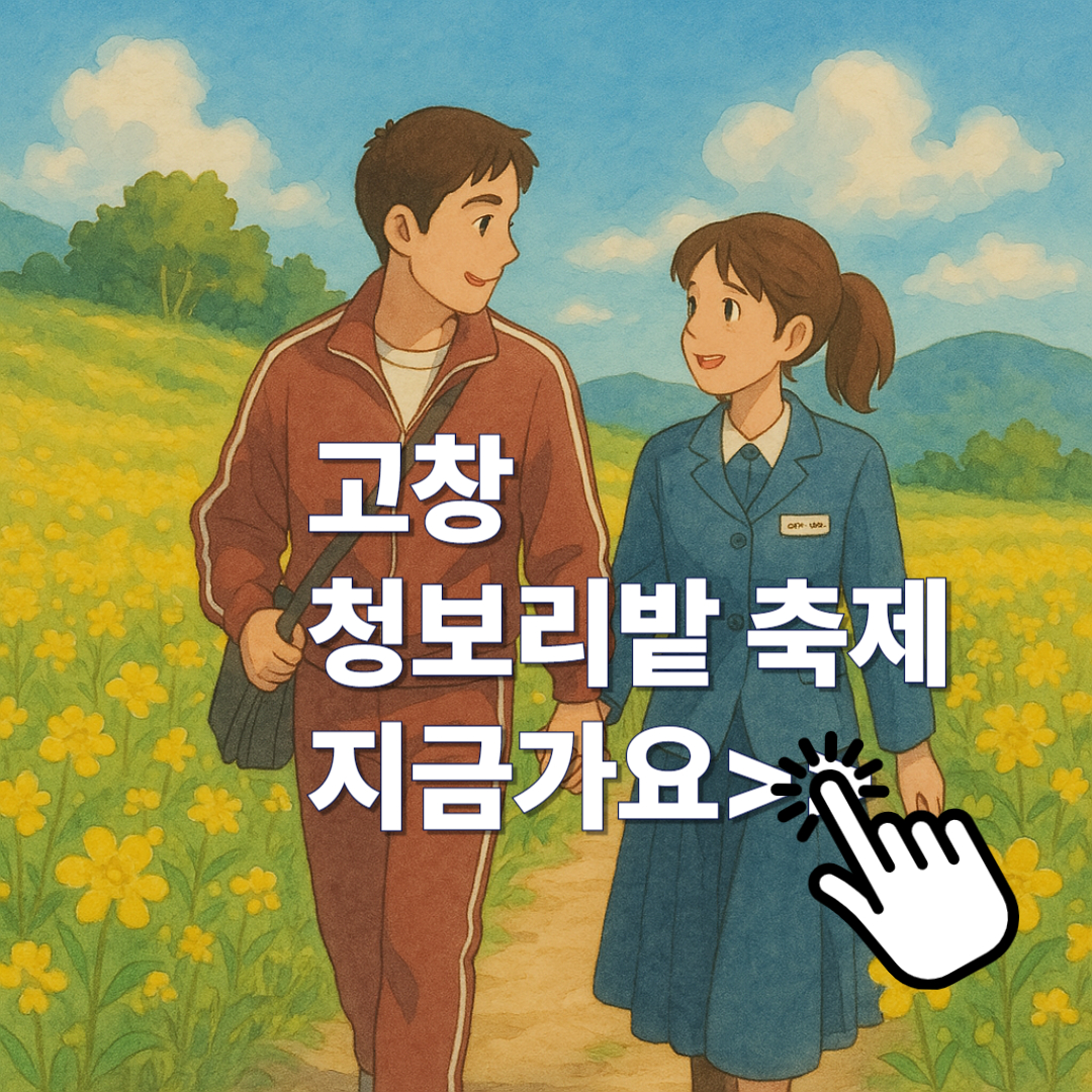 고창 청보리밭 축제 2025