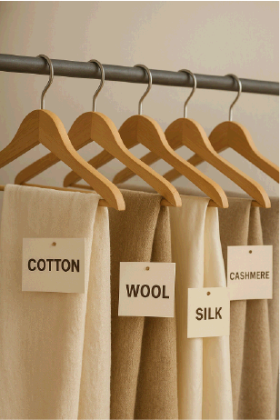 오래 입어도 변형이 적은 천연 소재 TOP5