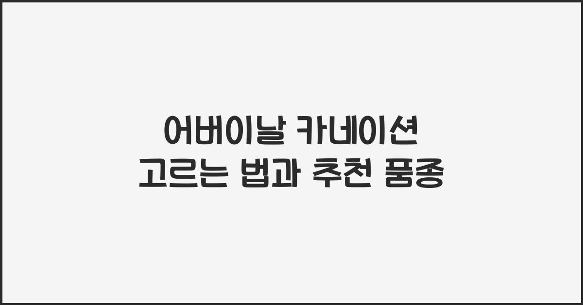 어버이날 카네이션