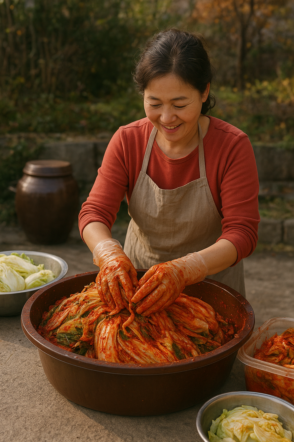 김장사진