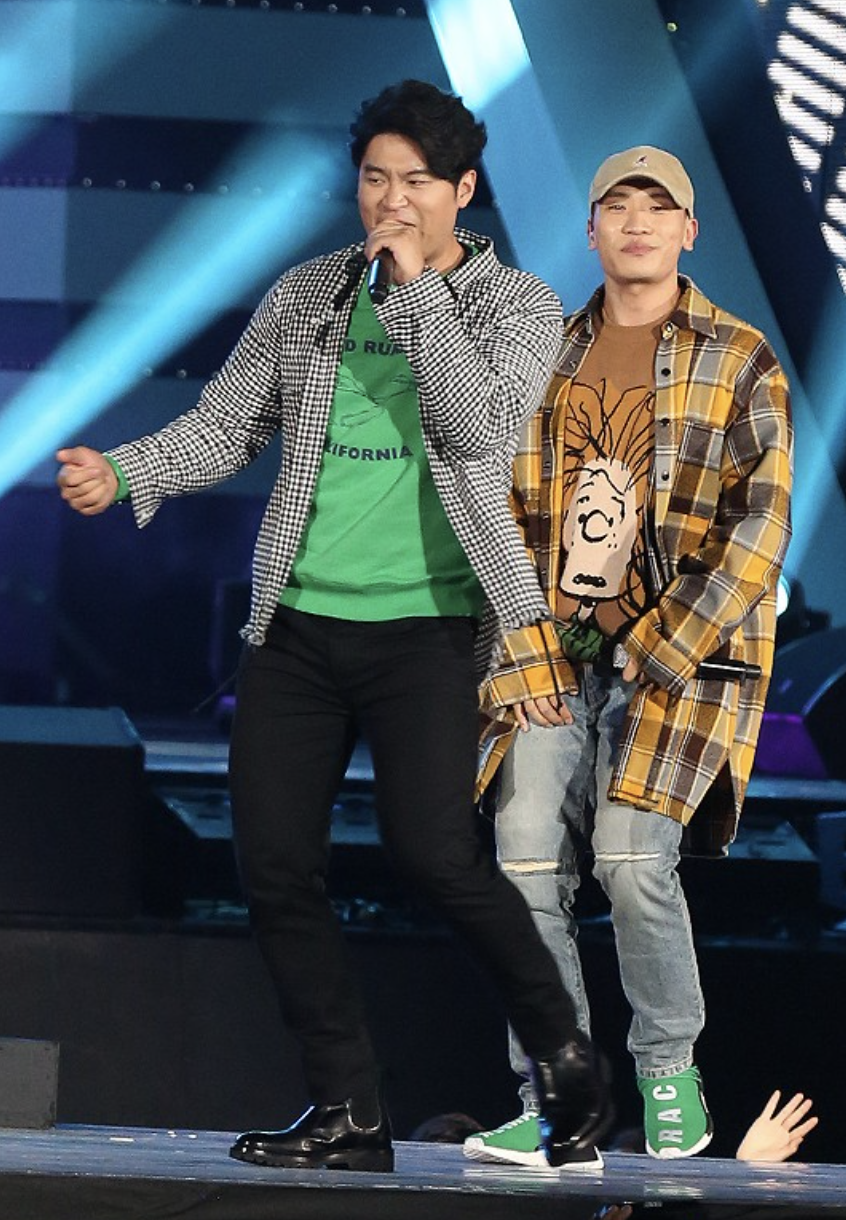 다이나믹 듀오 무대