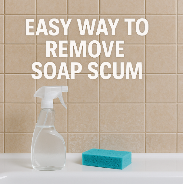 화장실 물때 간단 제거