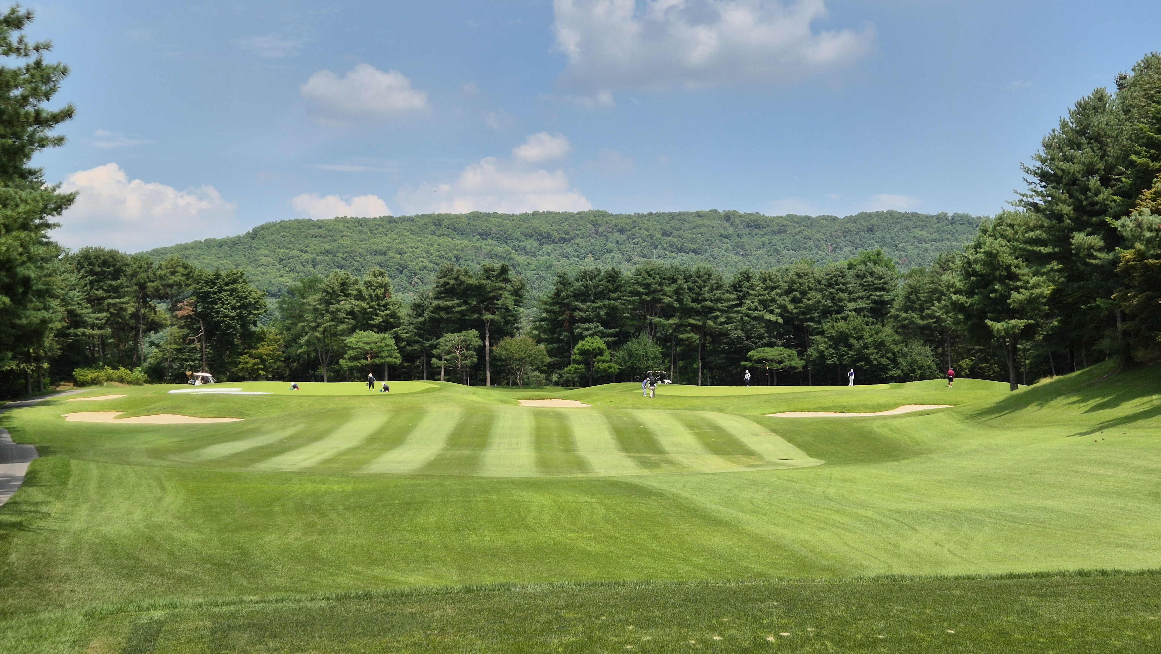 한성cc 오렌지-그린 코스 사진 및 공략 정보